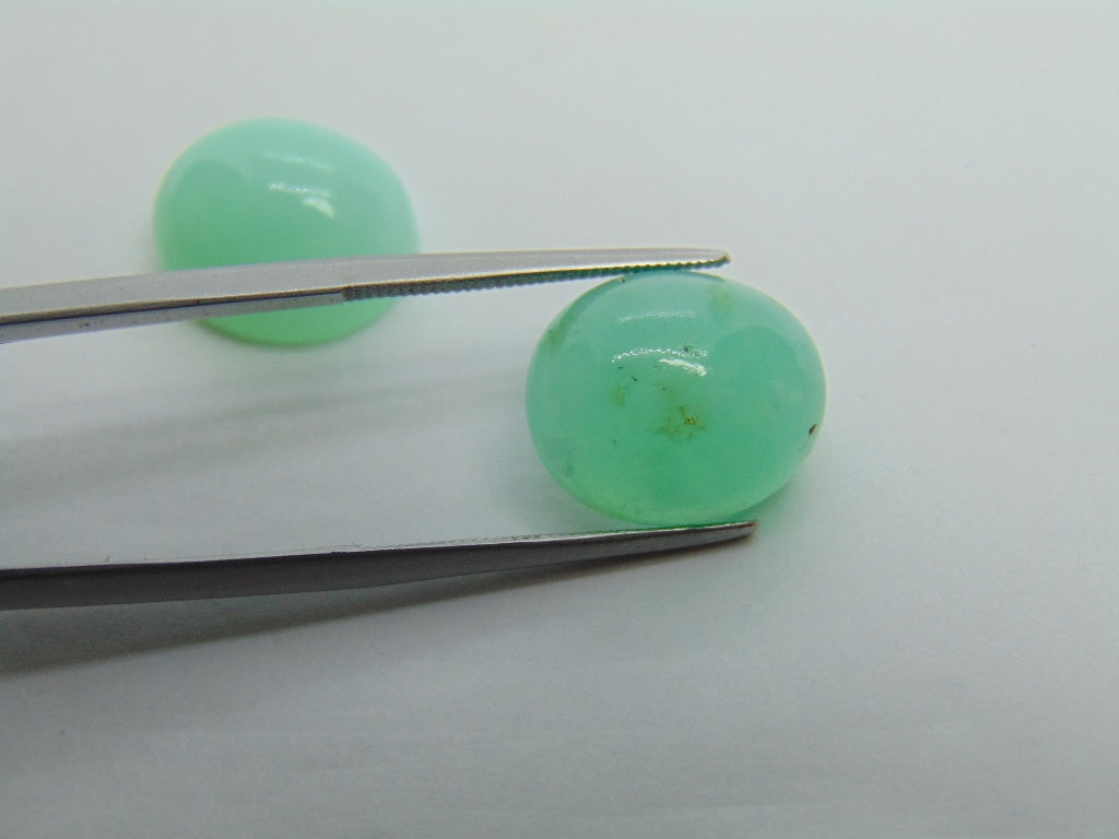 18.80ct Chrysoprase Cabochon 14x12mm