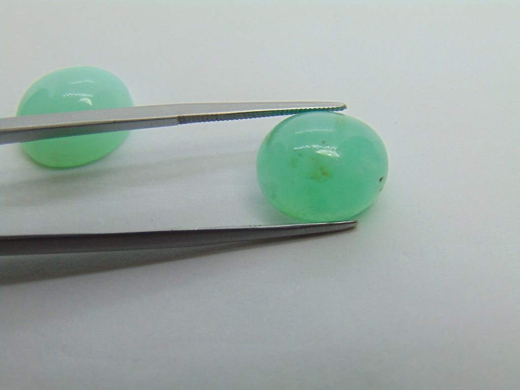 18.80ct Chrysoprase Cabochon 14x12mm