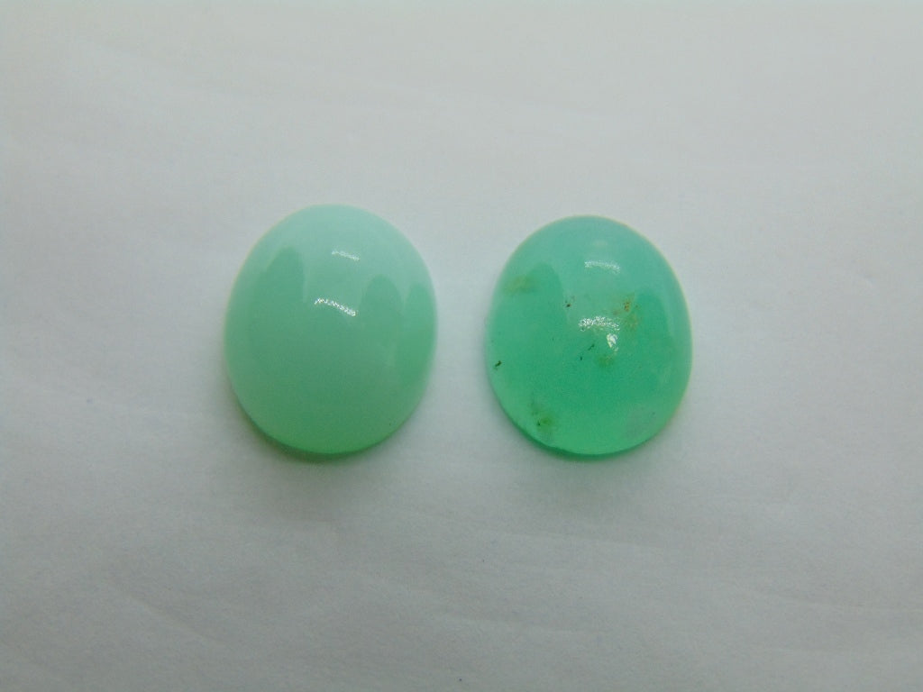 18.80ct Chrysoprase Cabochon 14x12mm