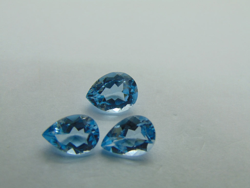 7.30cts Topaz (Sky) Set