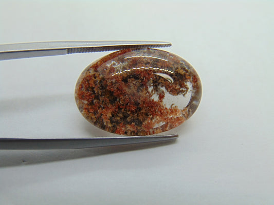 18.25ct Quartz Lodolite 22x15mm