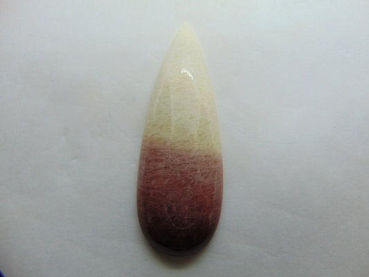 49.80ct Amazonite Bicolor 55x18mm