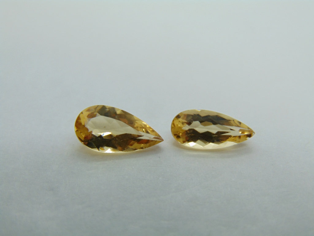 2.35ct Beryl 11x6mm 11x5mm