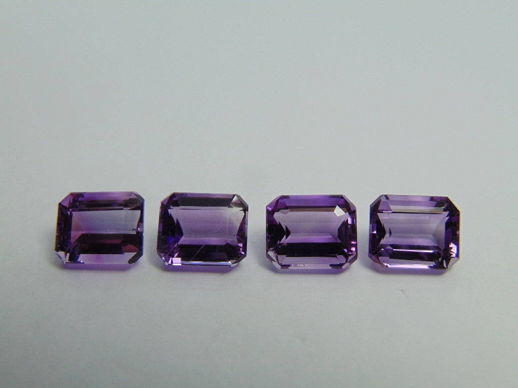 19.70ct Amethysts Calibrated 11x9mm