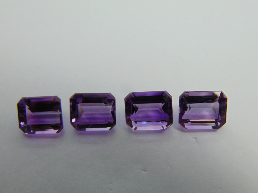 19.70ct Amethysts Calibrated 11x9mm