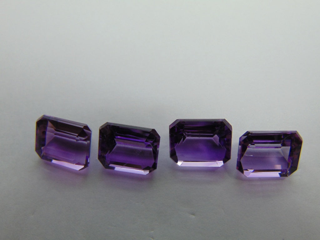 19.70ct Amethysts Calibrated 11x9mm