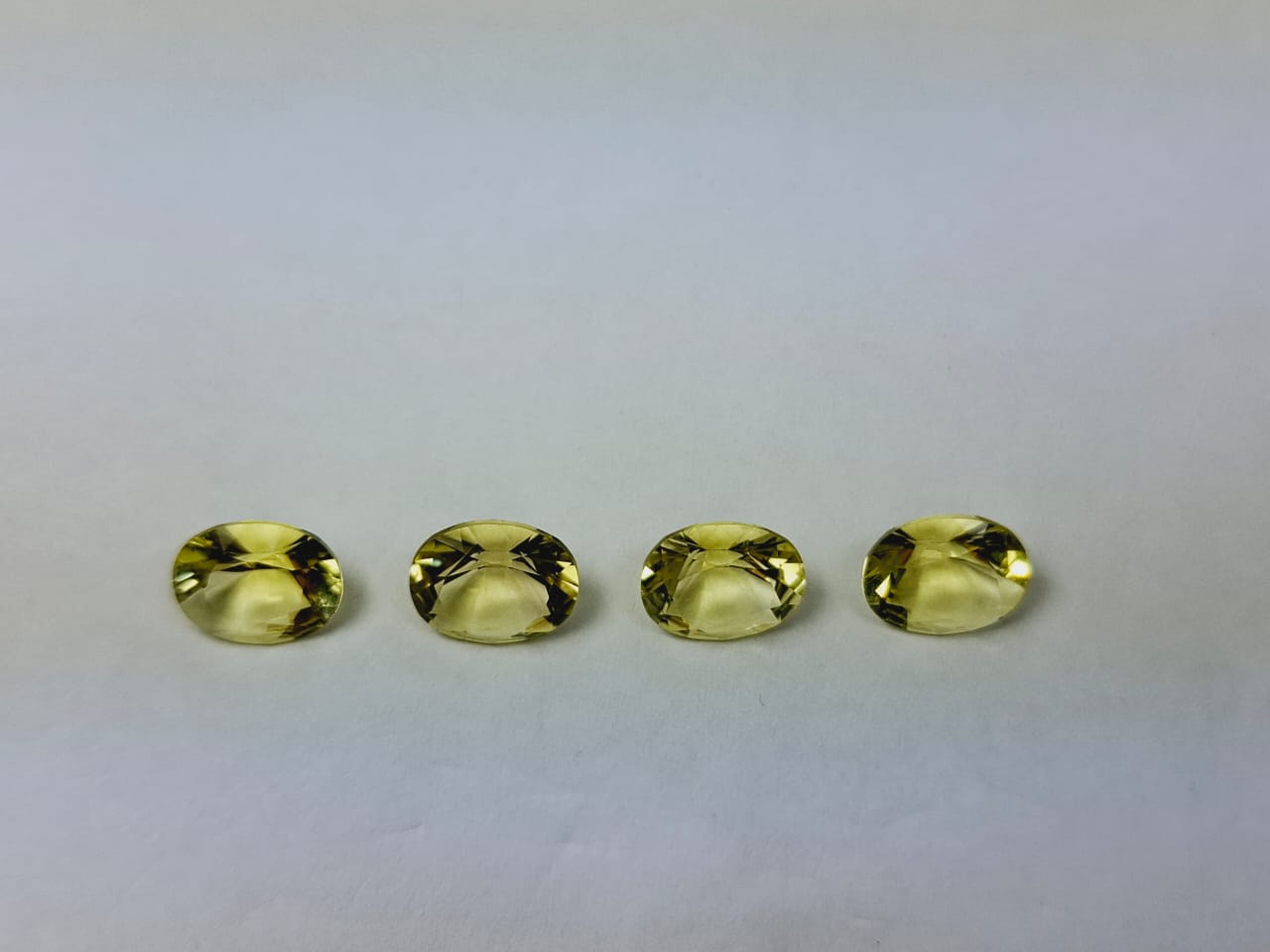 12.30ct Green Gold Calibrated 11x9mm