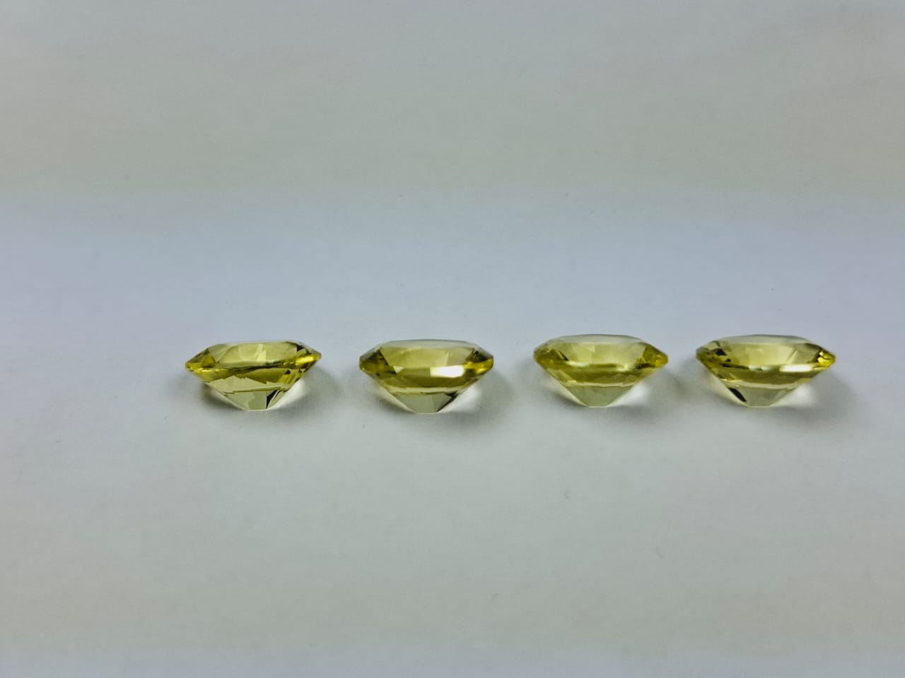 12.30ct Green Gold Calibrated 11x9mm