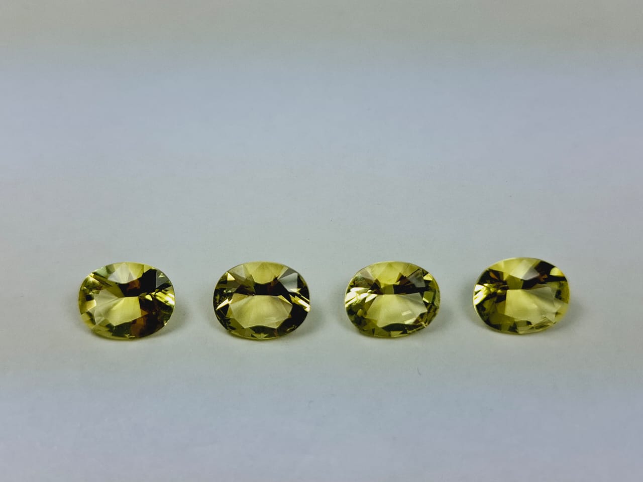 12.30ct Green Gold Calibrated 11x9mm