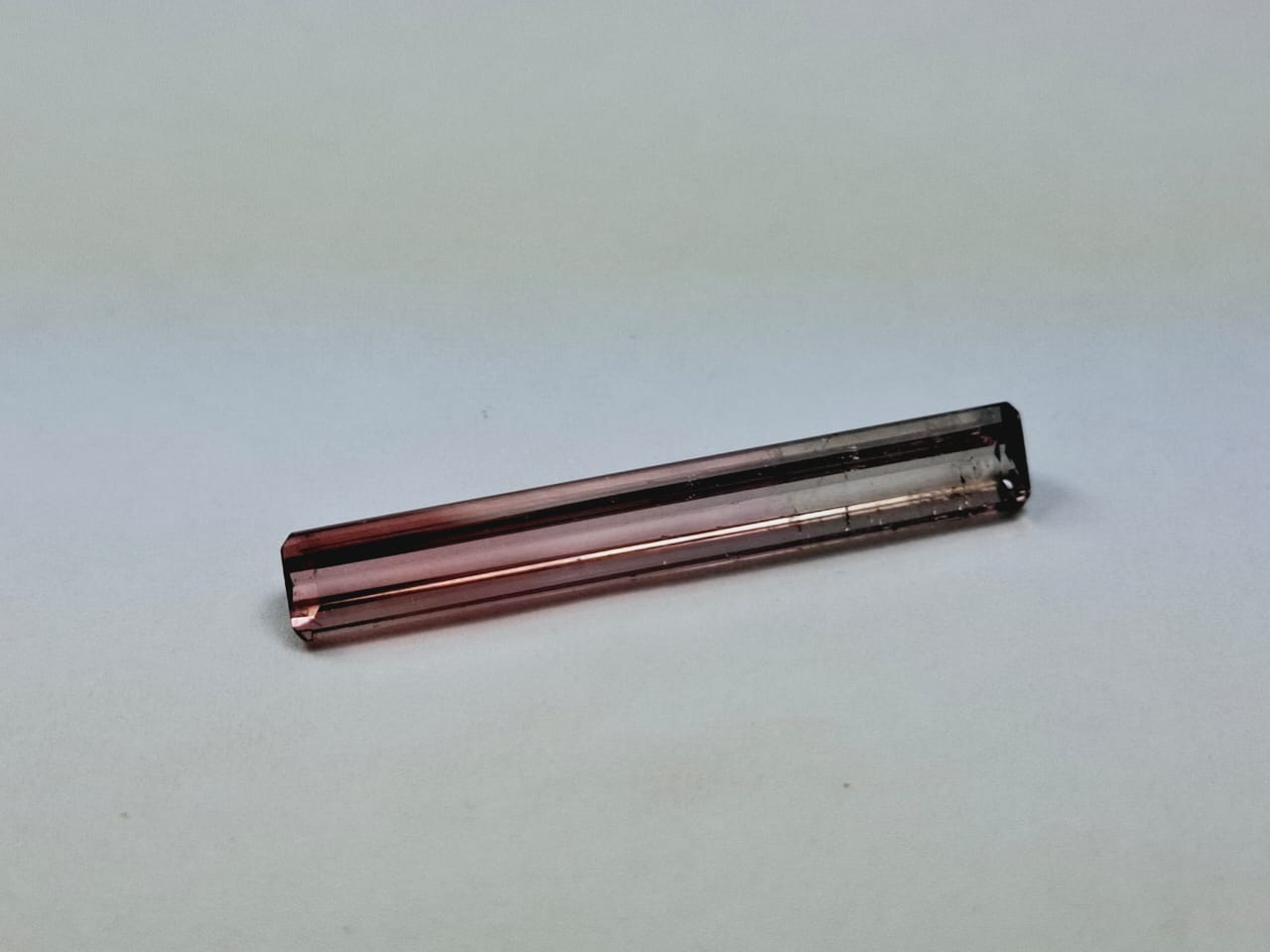 4.15ct Tourmaline Bicolor 19x4mm