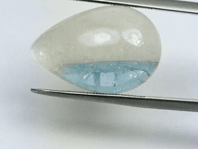 12.55ct Aquamarine Cabochon 21x14mm