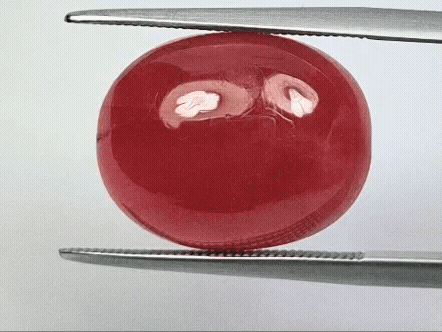 13.85ct Rhodonite Cabochon 17x13mm