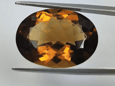 20.20ct Citrine 22x17mm