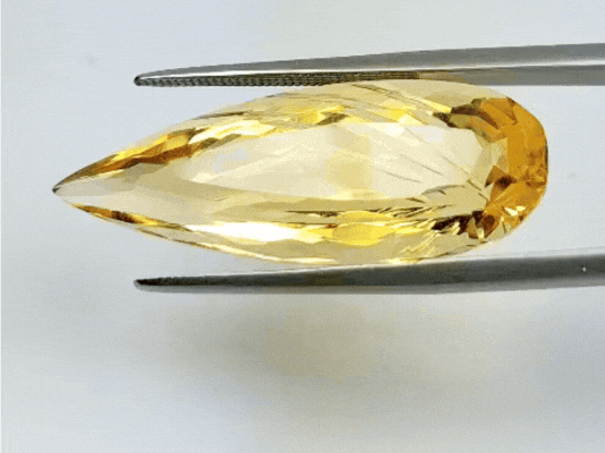 21ct Citrine 33x12mm