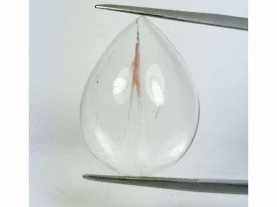 25.20ct Quartz Inclusion 26x18mm