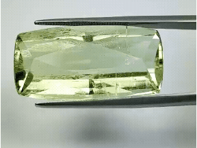 32.90ct Beryl Natural Color 30x15mm