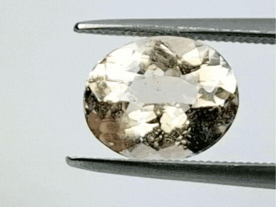 4.08ct Morganite 10x8mm