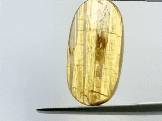 6.85ct Rutile 18x10mm