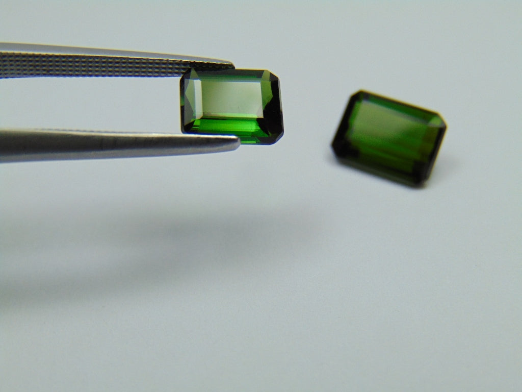 3.55ct Tourmaline 7x6mm 9x7mm