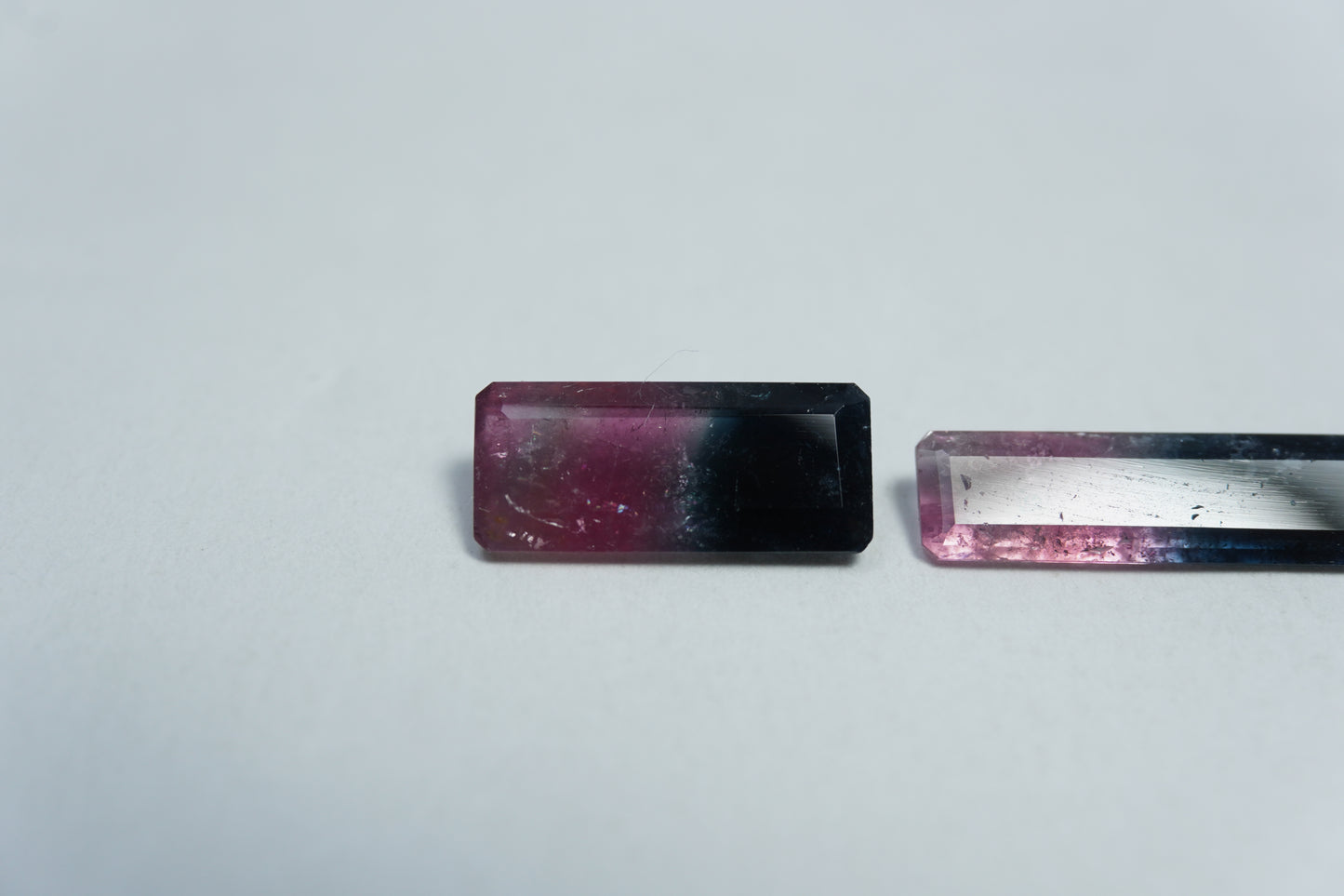 3.58ct Tourmaline Bicolor 12x6mm / 15x5mm