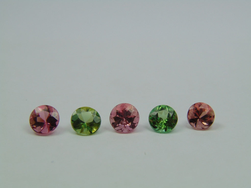 5.25ct Tourmaline Mix 6mm