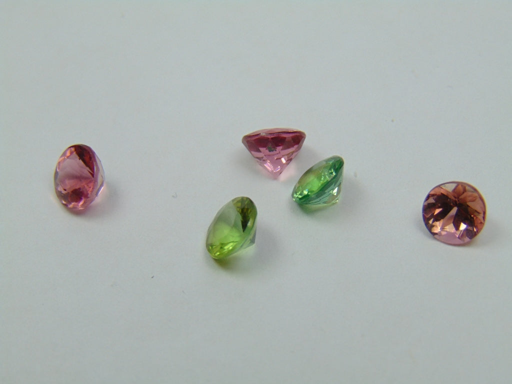 5.25ct Tourmaline Mix 6mm