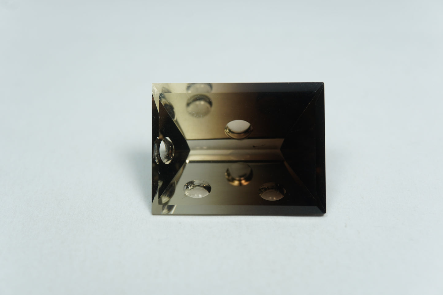 18ct Green gold Bicolor 20x15mm