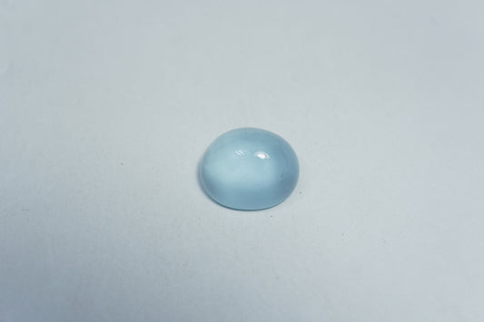 5.35ct Aquamarine cabochon 12x10mm