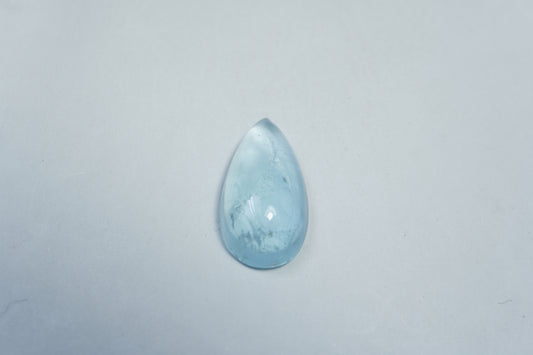 8.60ct Aquamarine cabochon 19x11mm