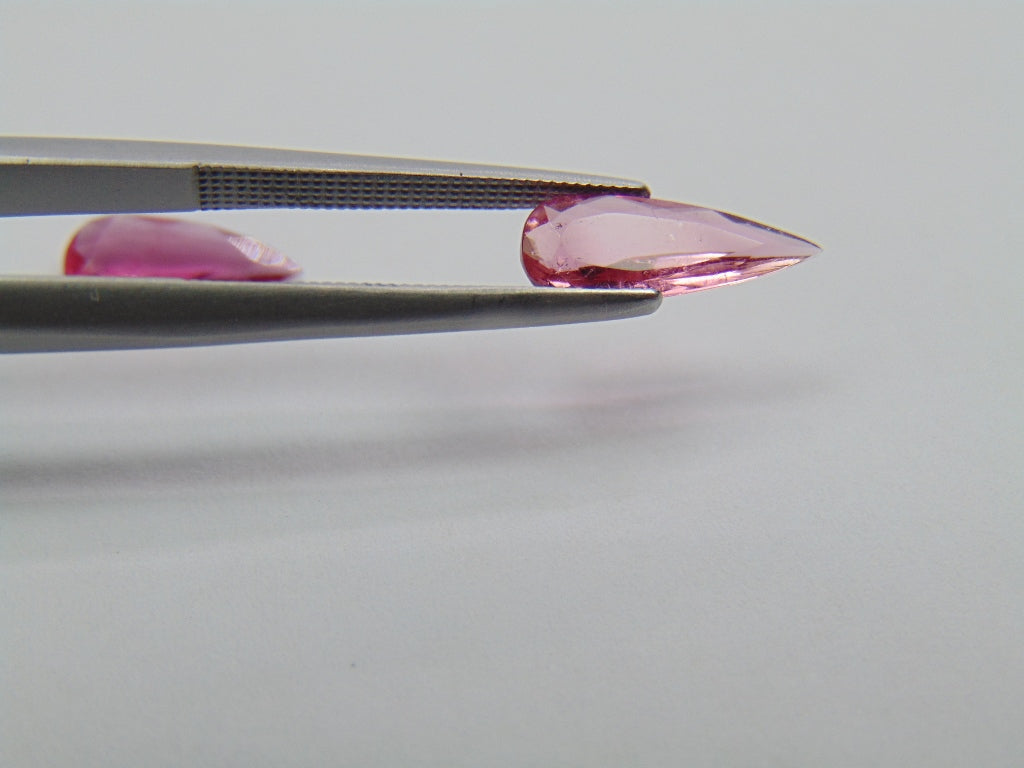 1.57ct Tourmaline 11x5mm 12x4mm