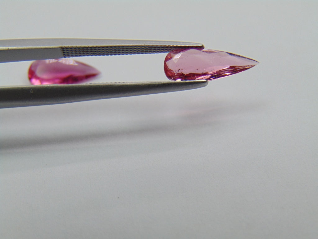 1.57ct Tourmaline 11x5mm 12x4mm