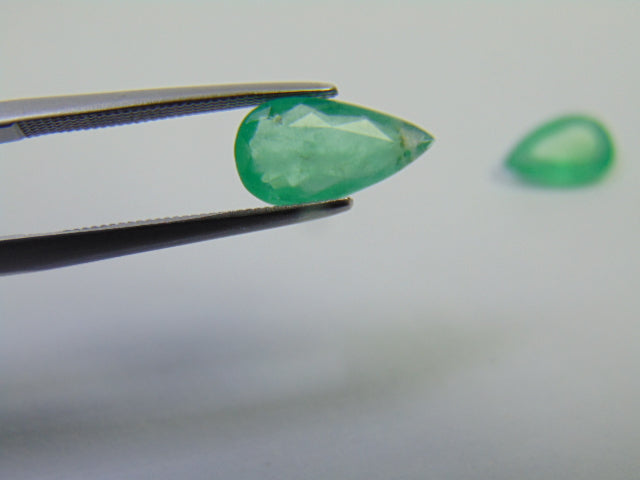 2.50ct Emerald 12x6mm 9x6mm