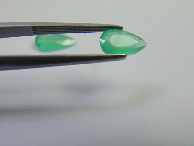 2.50ct Emerald 12x6mm 9x6mm