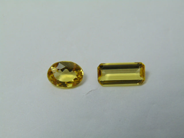 3.05ct Beryl 9x7mm 12x5mm