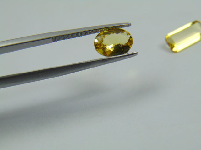 3.05ct Beryl 9x7mm 12x5mm