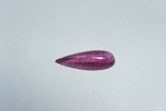 6.55ct Rubellite cabochon 23x8mm