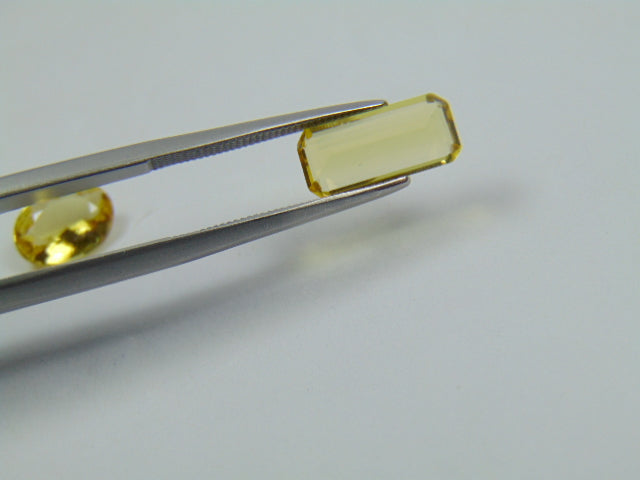 3.05ct Beryl 9x7mm 12x5mm