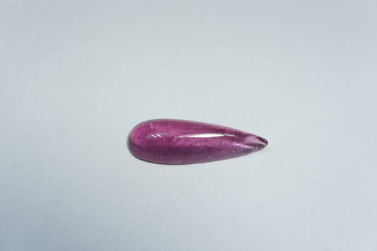 6.55ct Rubellite cabochon 23x8mm