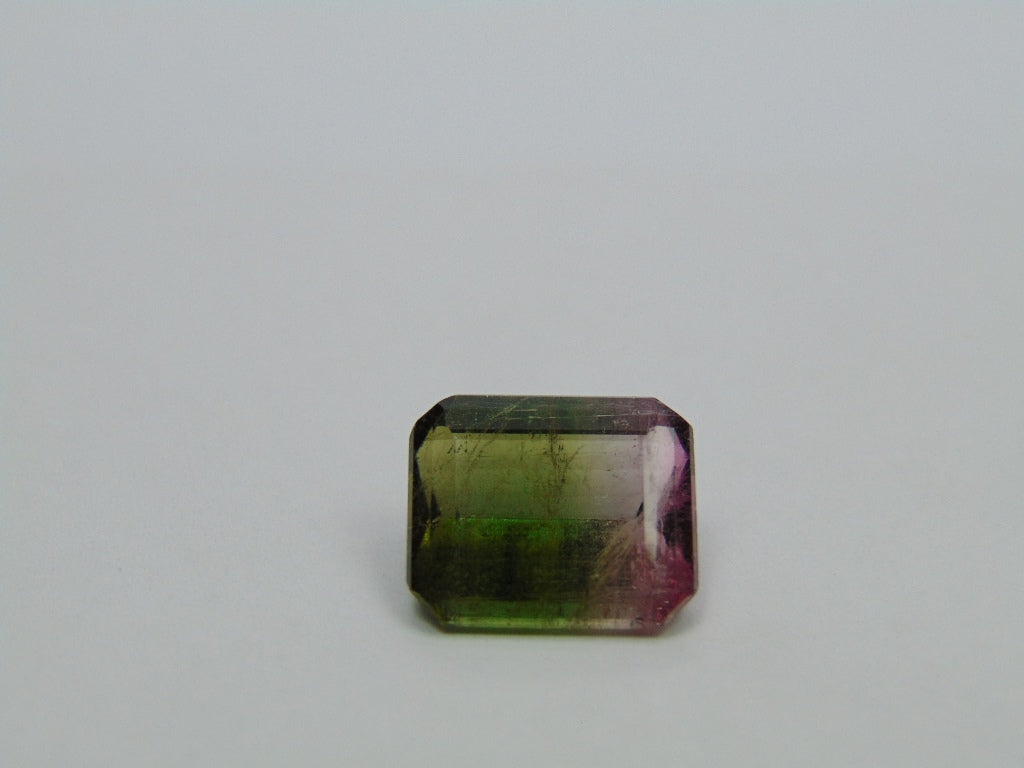 10.68ct Tourmaline Bicolor 15x12mm