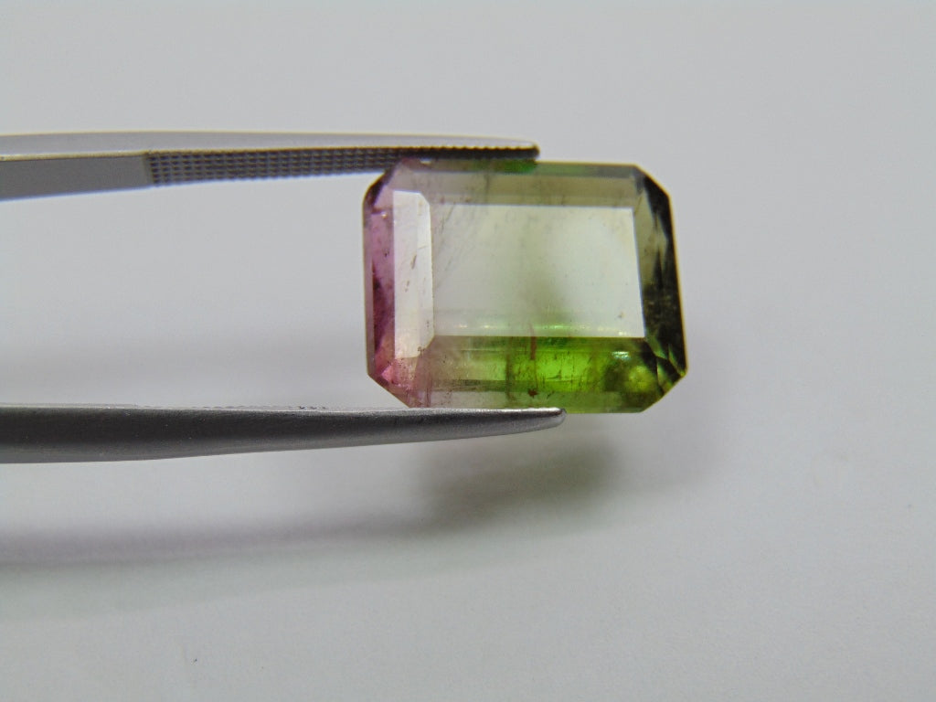 10.68ct Tourmaline Bicolor 15x12mm