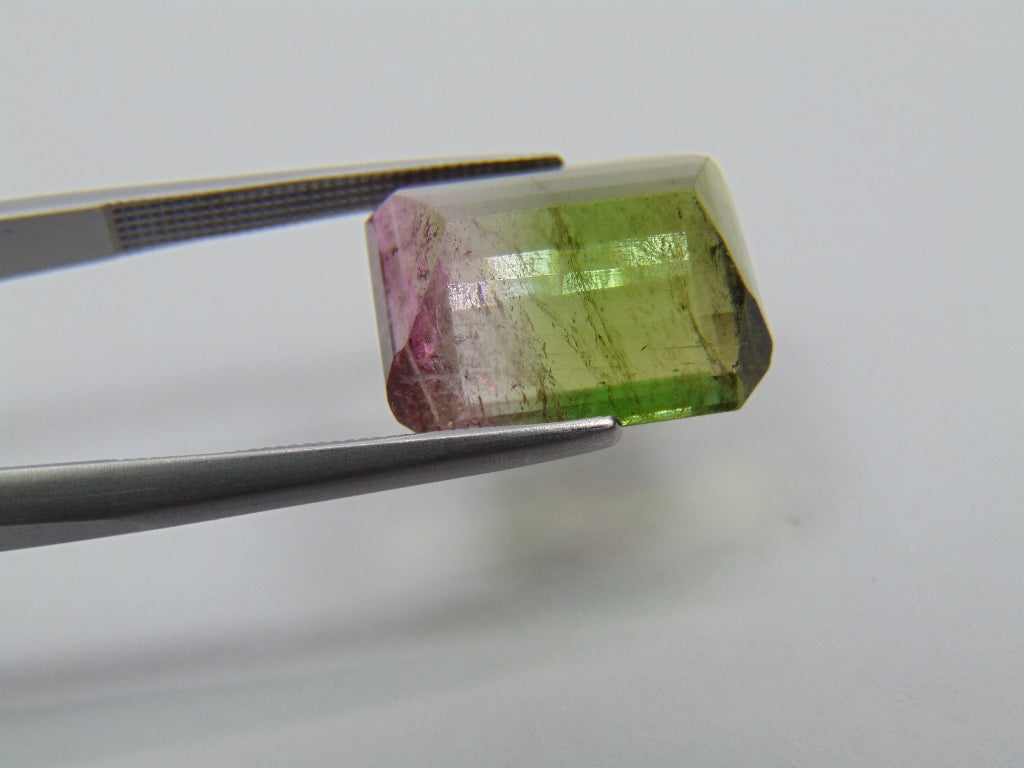 10.68ct Tourmaline Bicolor 15x12mm