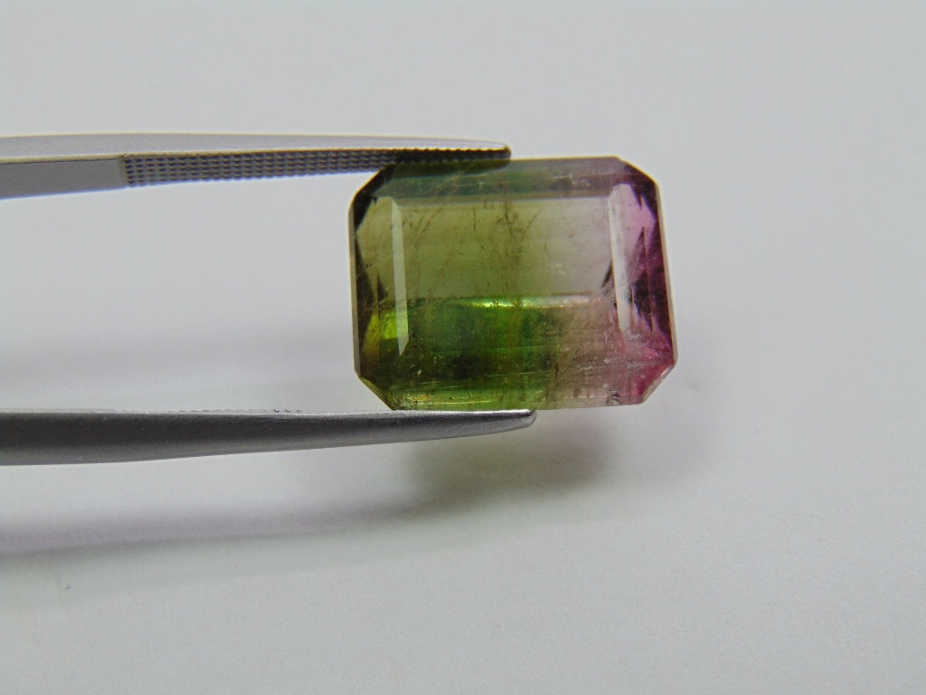 10.68ct Tourmaline Bicolor 15x12mm