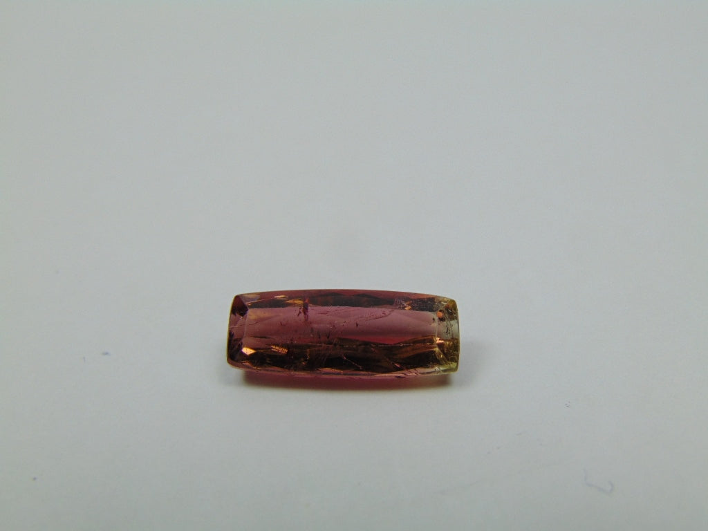 4.60ct Tourmaline Bicolor 16x6mm