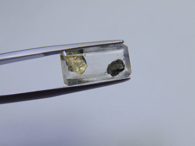 3.95ct Quartz Pyrite 15x8mm