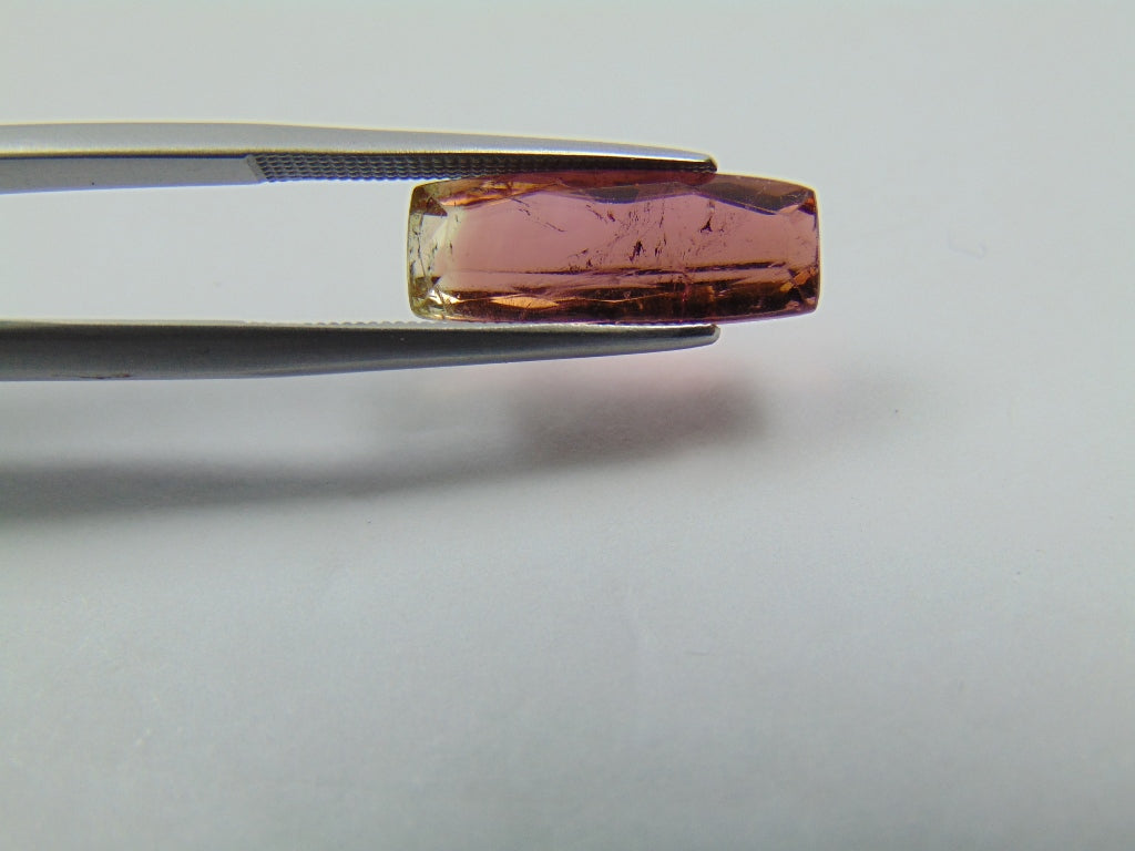 4.60ct Tourmaline Bicolor 16x6mm