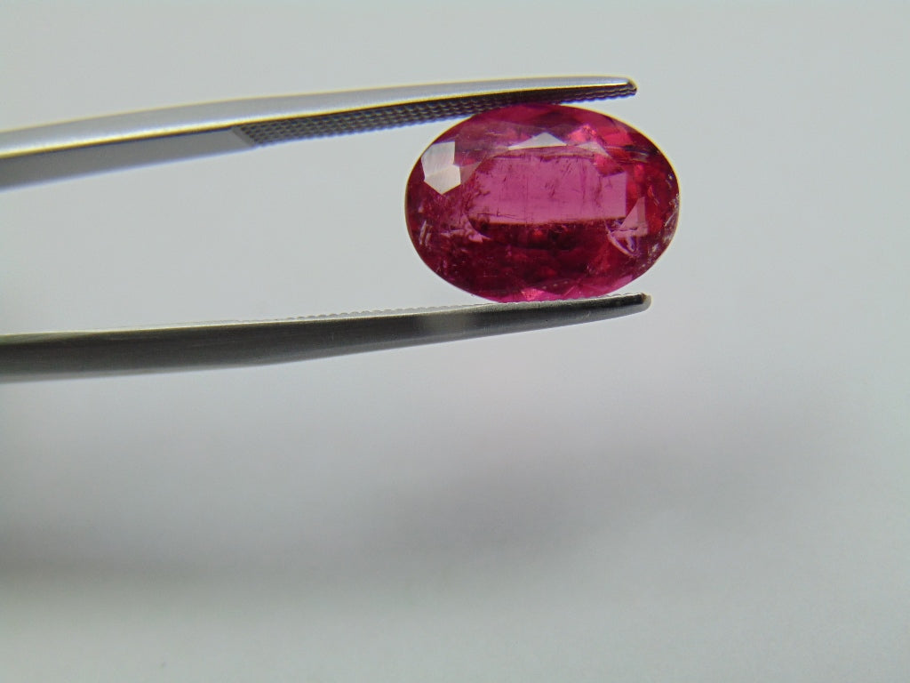 5.80ct Tourmaline Pink 12x9mm