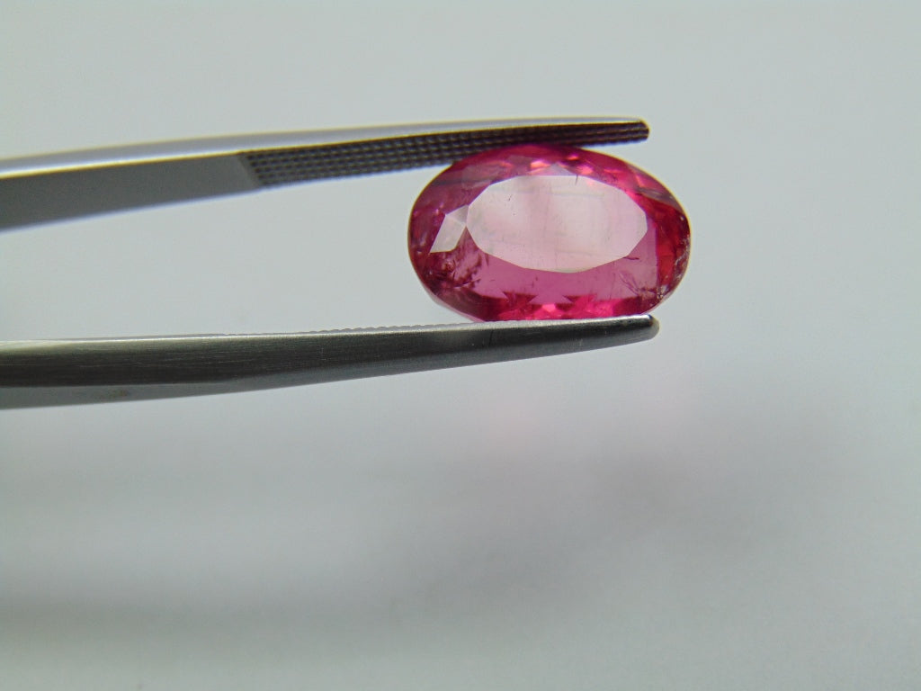 5.80ct Tourmaline Pink 12x9mm