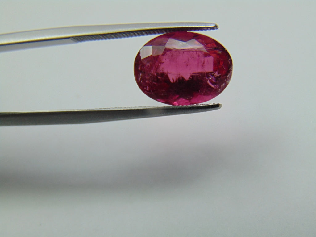 5.80ct Tourmaline Pink 12x9mm