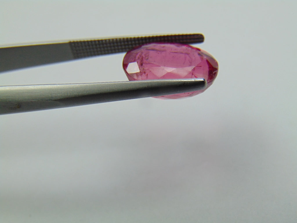 5.80ct Tourmaline Pink 12x9mm