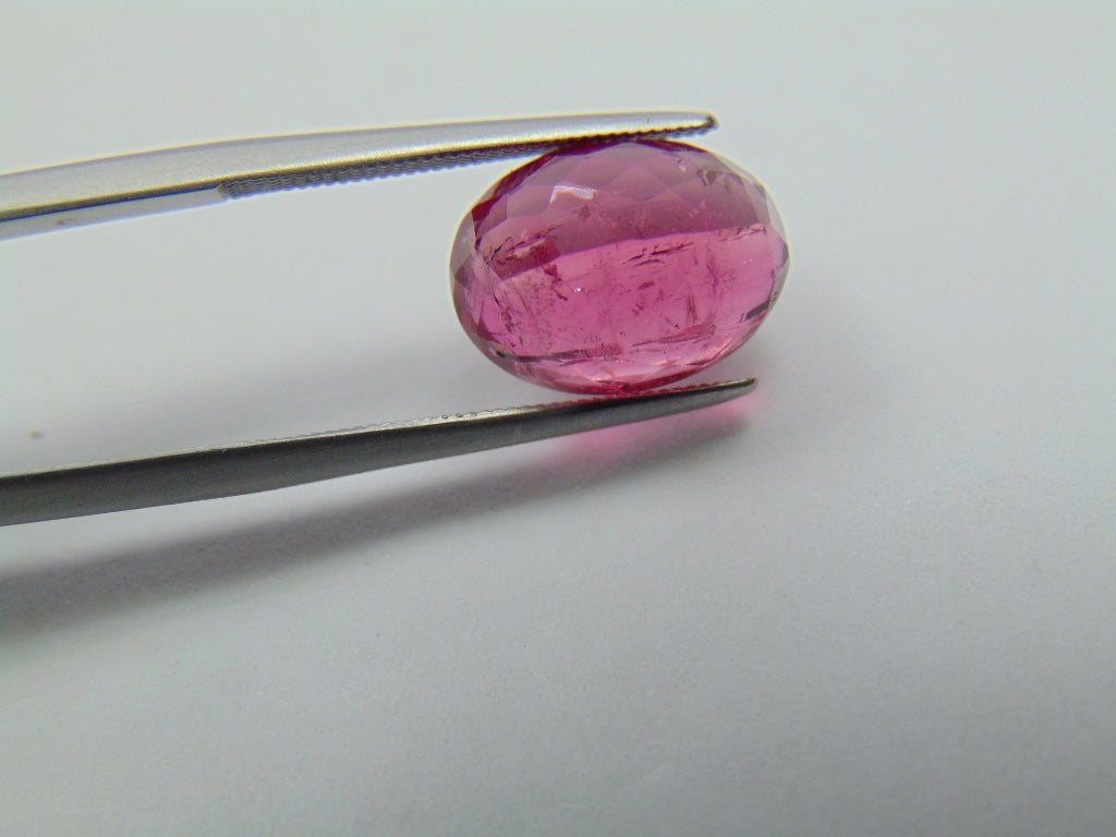 5.80ct Tourmaline Pink 12x9mm